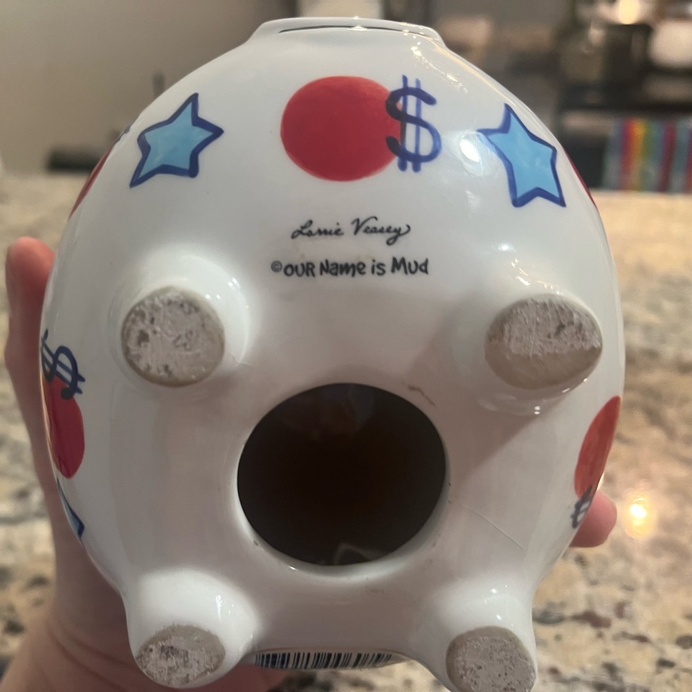 Capitalist pig piggy bank - Picture 3 of 4